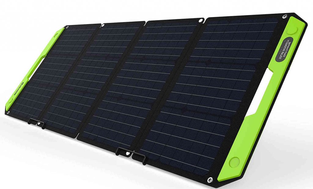 100-watt foldable solar panels